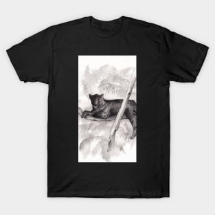 Black Leopard T-Shirt